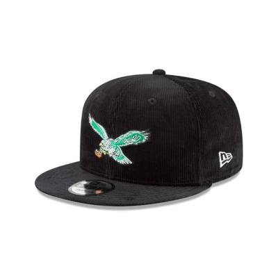 Sapca New Era Philadelphia Eagles NFL Corduroy 9FIFTY Snapback - Negrii